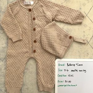 baby boy sweater set